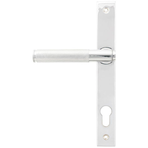 From The Anvil - Brompton Slimline Lever Espag. Lock Set - Polished Chrome - 45525 - Choice Handles