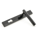From The Anvil - Brompton Slimline Lever Espag. Lock Set - Black - 45527 - Choice Handles