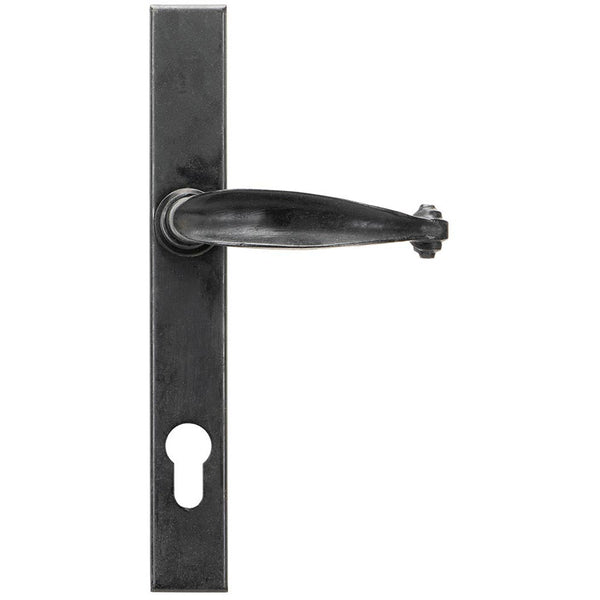 From The Anvil - Cottage Slimline Lever Espag. Lock Set - External Beeswax - 45593 - Choice Handles