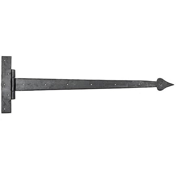From The Anvil - 36" Barn Door T Hinge (pair) - External Beeswax - 45596 - Choice Handles
