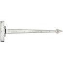From The Anvil - 36" Barn Door T Hinge (pair) - Pewter Patina - 45597 - Choice Handles