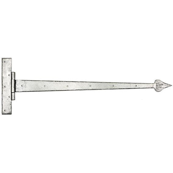 From The Anvil - 36" Barn Door T Hinge (pair) - Pewter Patina - 45597 - Choice Handles
