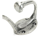 From The Anvil - 7 3/4" Hat & Coat Hook - Pewter Patina - 45602 - Choice Handles