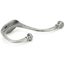From The Anvil - 7 3/4" Hat & Coat Hook - Pewter Patina - 45602 - Choice Handles