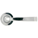 From The Anvil - Avon Round Lever on Rose Set (Plain) - Polished Chrome - 45615 - Choice Handles