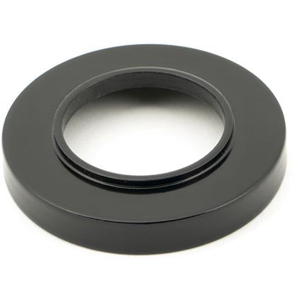 From The Anvil - Avon Round Lever on Rose Set (Plain) - Black - 45623 - Choice Handles