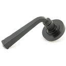 From The Anvil - Avon Round Lever on Rose Set (Plain) - External Beeswax - 45627 - Choice Handles