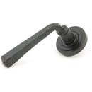 From The Anvil - Avon Round Lever on Rose Set (Art Deco) - External Beeswax - 45628 - Choice Handles