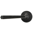 From The Anvil - Avon Round Lever on Rose Set (Beehive) - External Beeswax - 45629 - Choice Handles