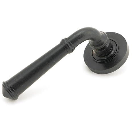 From The Anvil  - Regency Lever on Rose Set (Plain) - External Beeswax - 45639 - Choice Handles