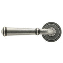 From The Anvil - Regency Lever on Rose Set (Art Deco) - Pewter Patina - 45644 - Choice Handles