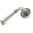 From The Anvil - Regency Lever on Rose Set (Beehive) - Pewter Patina - 45645 - Choice Handles