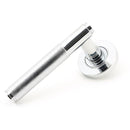 From The Anvil - Brompton Lever on Rose Set (Plain) - Polished Chrome - 45663 - Choice Handles