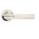 From The Anvil - Brompton Lever on Rose Set (Plain) - Polished Nickel - 45667 - Choice Handles
