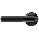 From The Anvil - Brompton Lever on Rose Set (Beehive) - Black - 45673 - Choice Handles