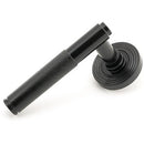 From The Anvil - Brompton Lever on Rose Set (Beehive) - Black - 45673 - Choice Handles
