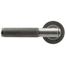 From The Anvil - Pewter Brompton Lever on Rose Set (Beehive) - Pewter Patina - 45681 - Choice Handles