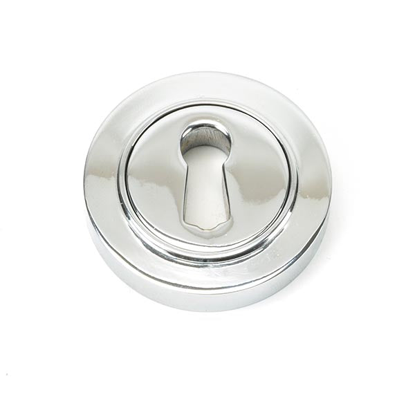 From The Anvil - Round Escutcheon (Plain) - Polished Chrome - 45687 - Choice Handles