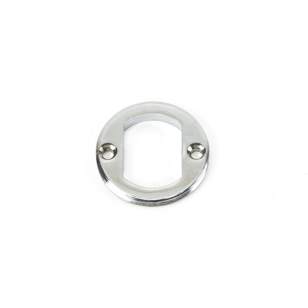From The Anvil - Round Escutcheon (Art Deco) - Polished Chrome - 45688 - Choice Handles