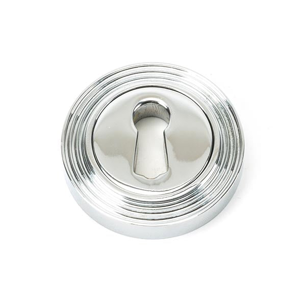 From The Anvil - Round Escutcheon (Beehive) - Polished Chrome - 45689 - Choice Handles