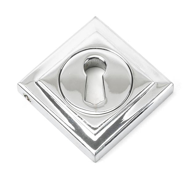 From The Anvil - Round Escutcheon (Square) - Polished Chrome - 45690 - Choice Handles