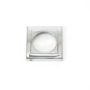 From The Anvil - Round Escutcheon (Square) - Polished Chrome - 45690 - Choice Handles