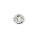From The Anvil - Round Escutcheon (Square) - Polished Chrome - 45690 - Choice Handles