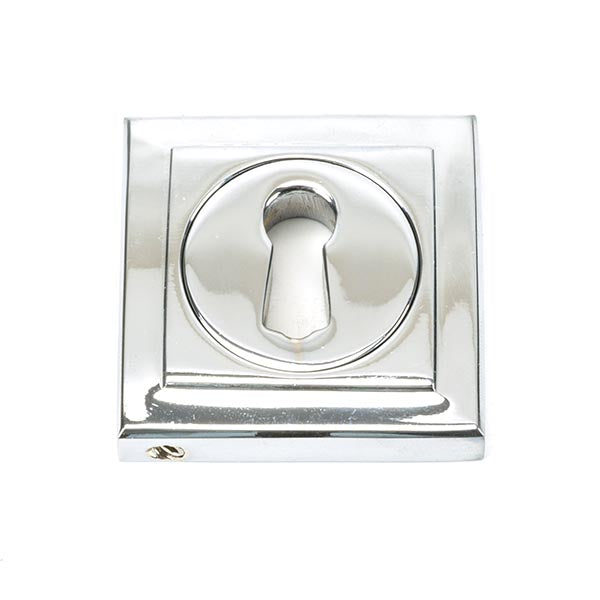 From The Anvil - Round Escutcheon (Square) - Polished Chrome - 45690 - Choice Handles