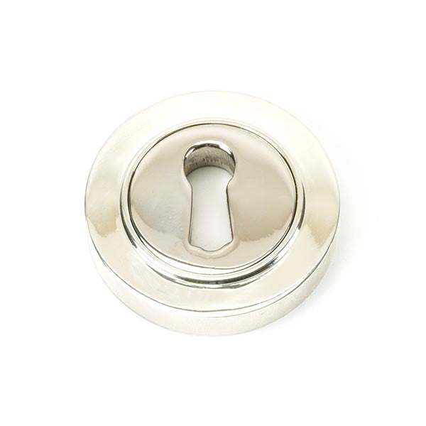 From The Anvil - Round Escutcheon (Plain) - Polished Nickel - 45691 - Choice Handles