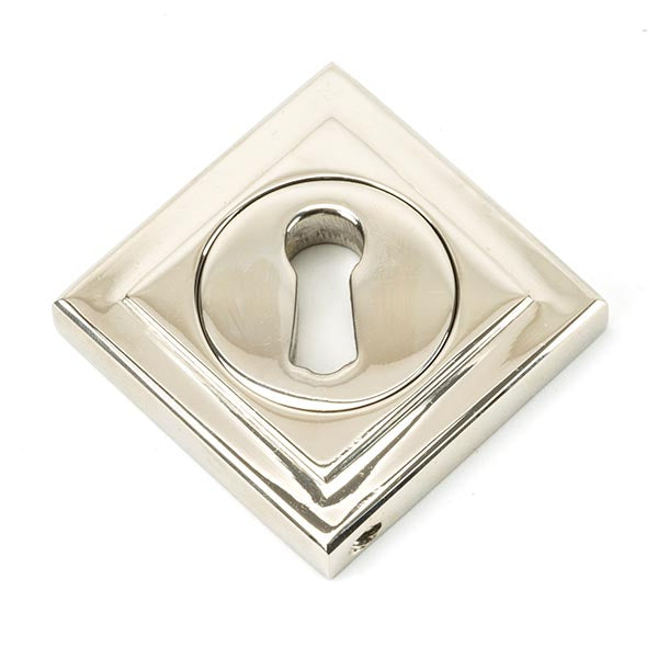 From The Anvil - Round Escutcheon (Square) - Polished Nickel - 45694 - Choice Handles