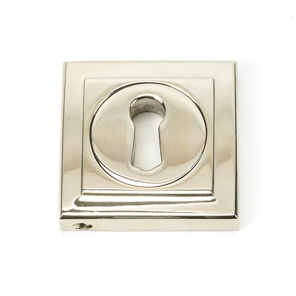 From The Anvil - Round Escutcheon (Square) - Polished Nickel - 45694 - Choice Handles