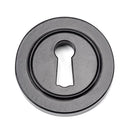 From The Anvil - Round Escutcheon (Plain) - Black - 45695 - Choice Handles