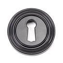 From The Anvil - Round Escutcheon (Beehive) - Black - 45697 - Choice Handles