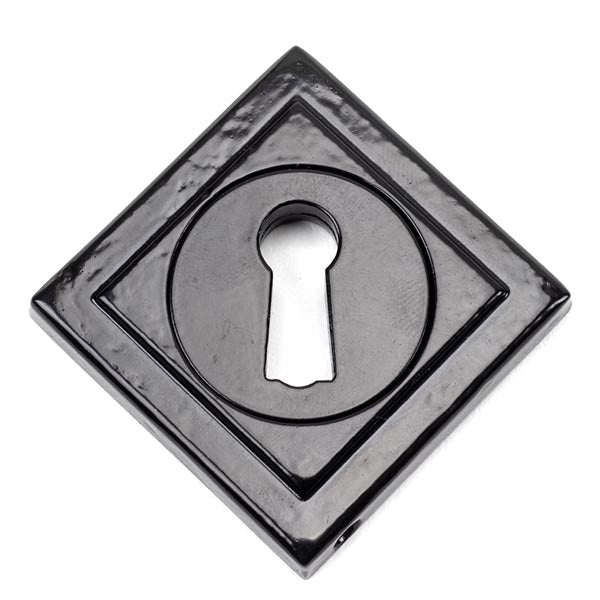 From The Anvil - Round Escutcheon (Square) - Black - 45698 - Choice Handles