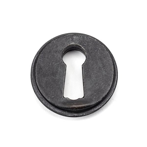 From The Anvil - Round Escutcheon (Plain) - External Beeswax - 45699 - Choice Handles