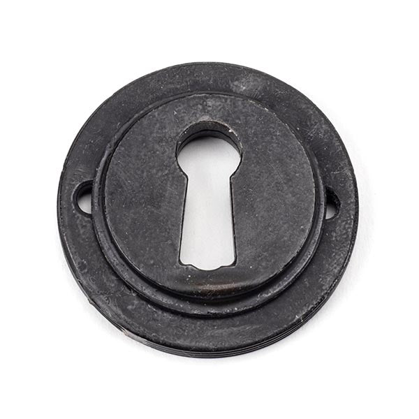 From The Anvil - Round Escutcheon (Plain) - External Beeswax - 45699 - Choice Handles