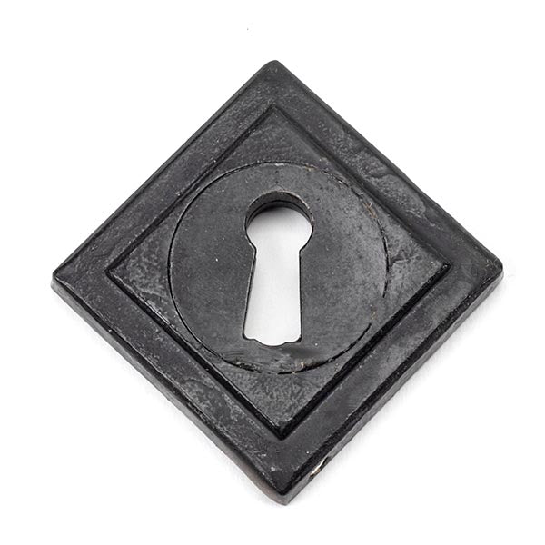 From The Anvil - Round Escutcheon (Square) - External Beeswax - 45702 - Choice Handles