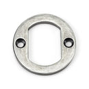 From The Anvil - Escutcheon (Plain) - Pewter Patina - 45703 - Choice Handles