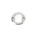 From The Anvil - Round Euro Escutcheon (Square) - Polished Chrome - 45714 - Choice Handles