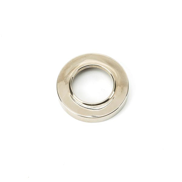 From The Anvil - Round Euro Escutcheon (Plain) - Polished Nickel - 45715 - Choice Handles