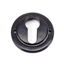 From The Anvil - Euro Escutcheon (Plain) - Black - 45719 - Choice Handles