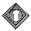 From The Anvil - Euro Escutcheon (Square) - Black - 45722 - Choice Handles