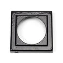 From The Anvil - Euro Escutcheon (Square) - Black - 45722 - Choice Handles