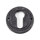 From The Anvil - Round Euro Escutcheon (Plain) - External Beeswax - 45723 - Choice Handles