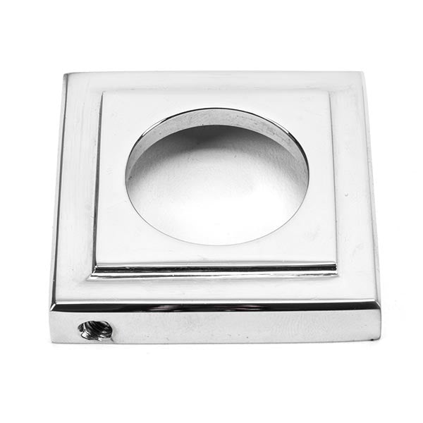 From The Anvil - Round Thumbturn Set (Square) - Polished Chrome - 45738 - Choice Handles