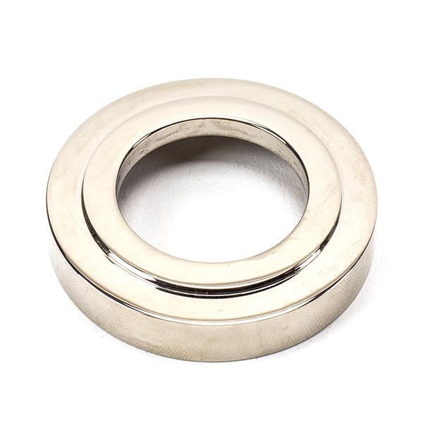 From The Anvil - Round Thumbturn Set (Art Deco) - Polished Nickel - 45740 - Choice Handles
