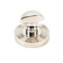 From The Anvil - Round Thumbturn Set (Beehive) - Polished Nickel - 45741 - Choice Handles