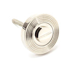 From The Anvil - Round Thumbturn Set (Beehive) - Polished Nickel - 45741 - Choice Handles