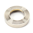 From The Anvil - Round Thumbturn Set (Beehive) - Polished Nickel - 45741 - Choice Handles