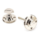From The Anvil - Round Thumbturn Set (Beehive) - Polished Nickel - 45741 - Choice Handles